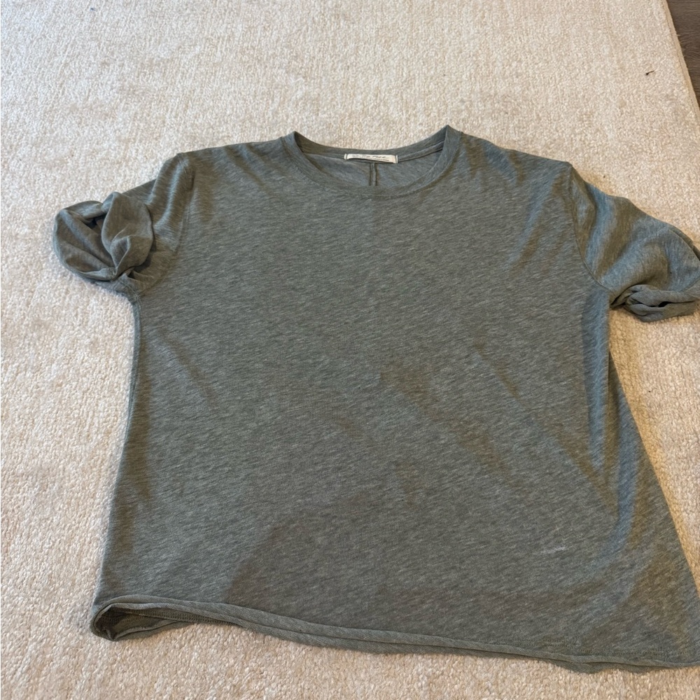 Free People Casual Gray T-Shirt
